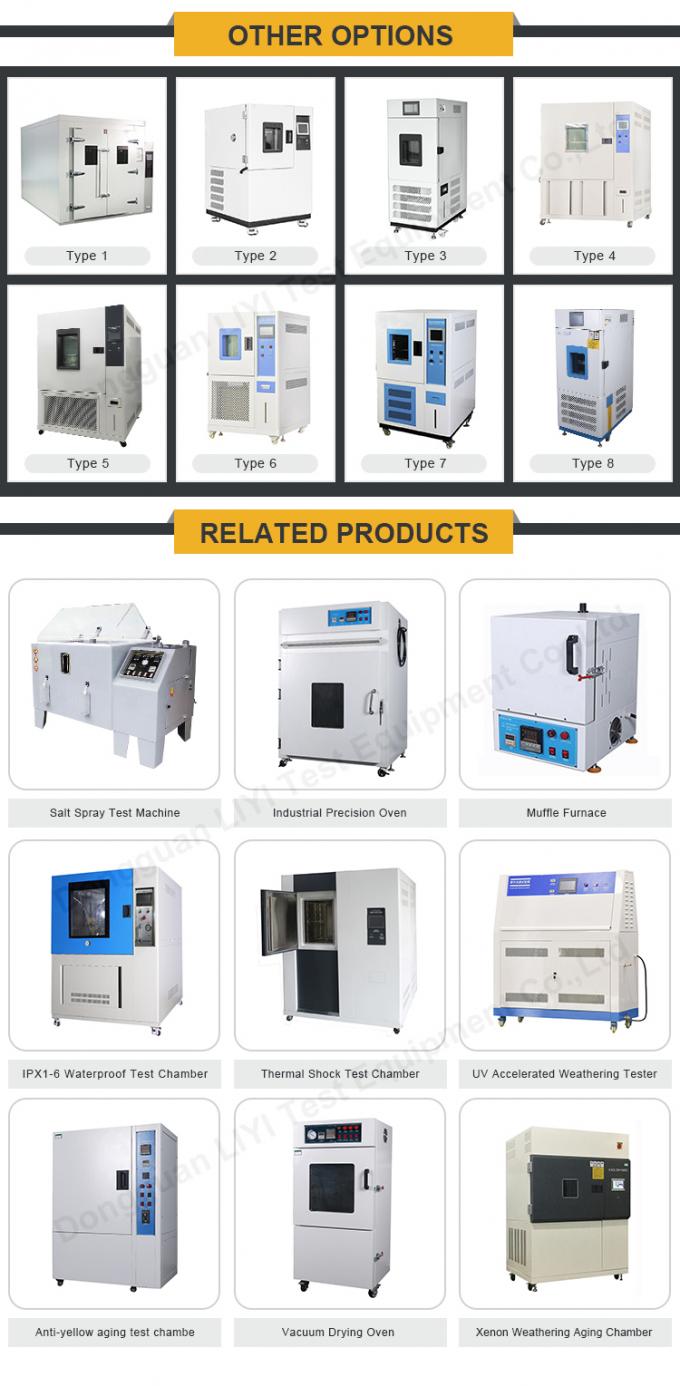 LIYI JIS C60068 150L 벤치탑 온도 챔버, LIYI 온도 습도 챔버 2