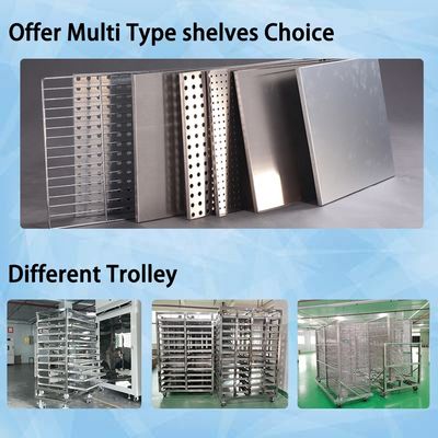 산업용 건조 오븐 800C 전기 난방 SUS304 스테인리스 스틸
