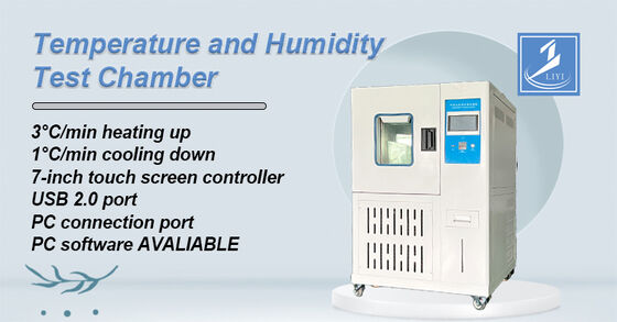 Liyi -70 to 150C Constant  Stainless Steel High and Low Temperature and Humidity Environmental Test Climatic Chambers Price