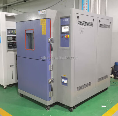 LIYI 높은 낮은 온도 빠른 변화 열 충격 사이클 테스트 챔버 80L 빠른 온도 변화 도구
